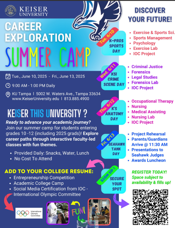 Summer Camp Keiser University